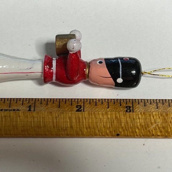 VTG Wooden Drummer Christmas Ornament Avon Gift Collection 3.25" - Picture 9 of 15